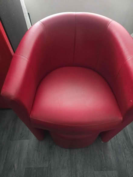 Photo of free Red bucket chair (Wincobank S9) #1