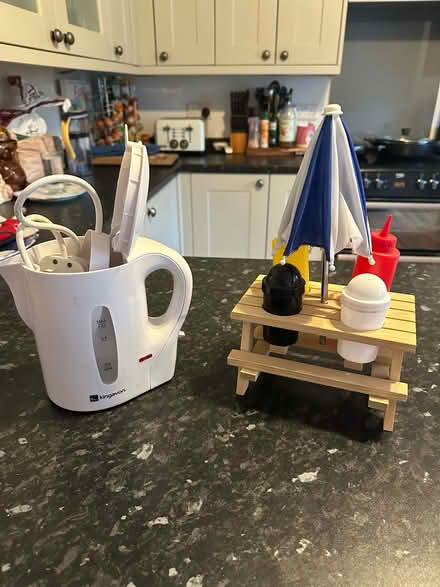 Photo of free Small kettle + condiment set (Truro / threemilestone) #1