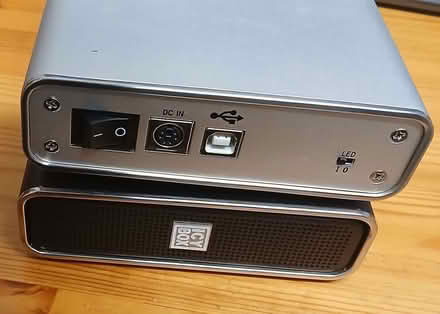 Photo of free 2 Hard drive enclosures with a power supply (Colletts Green WR2) #1