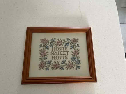 Photo of free Completed cross stitch - or frame (New Malden KT3) #1
