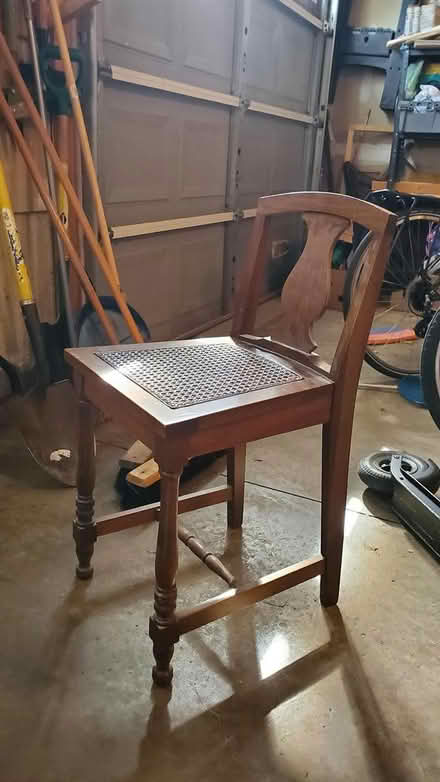 Photo of free wooden chair (Waterloo) #1