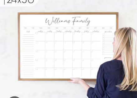 Photo of Large wall whiteboard (W6) #1