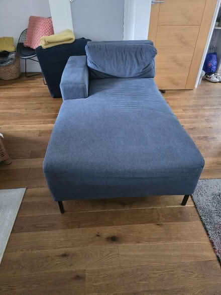 Photo of free Small Blue Chaise (Twickenham) #4