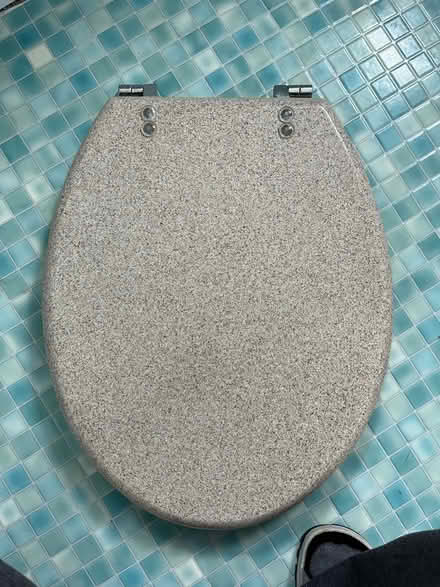 Photo of free Stone effect toilet seat (East Barnet, EN4) #1