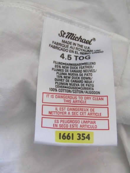 Photo of free Kingsize duvet (Basingstoke) #2