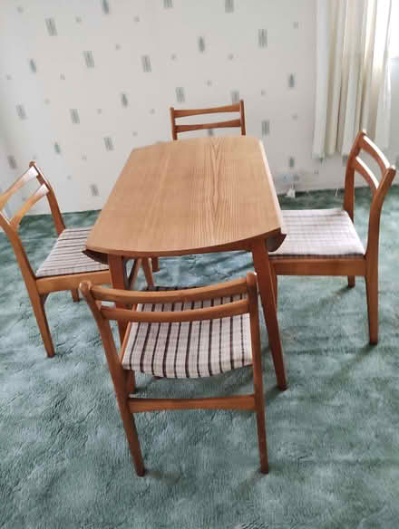 Photo of free Table and Four Chairs (CT12) #2