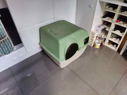 Photo of free Large cat litter tray with lid (Oaklands nr Welwyn AL6) #3