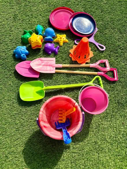 Photo of free Sandpit/garden toy selection (Gosforth NE3) #1
