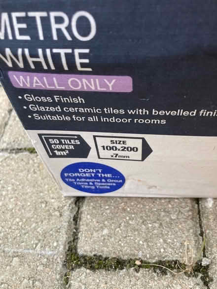 Photo of free White wall tiles (RUshden NN10) #2