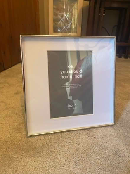 Photo of free Brand new silver photo frame (Barford NR9) #1