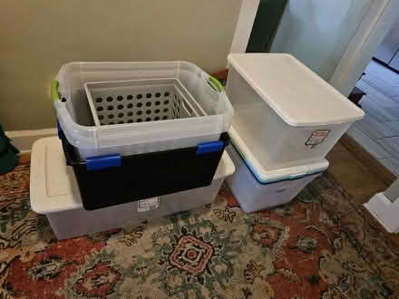 Photo of free Plastic Storage Bins - assorted (Near 22nd Ave N and 4th Street) #2