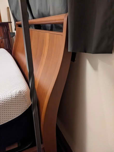Photo of free Cherry sleigh bed (Takoma Park, MD) #1