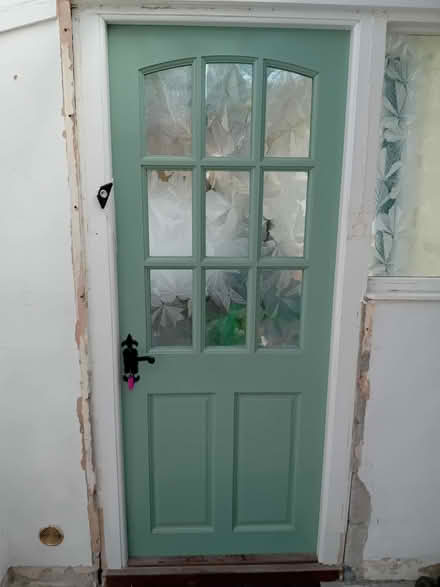Photo of free Hardwood Entrance Door (North Tamerton EX22) #1