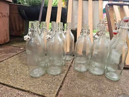 Photo of free glass bottles with stoppers (Gosport PO12) #1