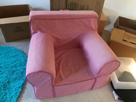 Photo of free Pottery Barn anywhere chair (Chevy Chase DC) #1