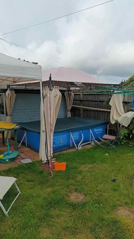 Photo of free Garden gazebo with torn roof (ME15 Westmorland Road) #1