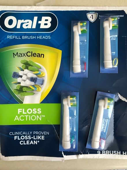 Photo of free 4 Oral B refill brush heads, sealed (Albany) #1