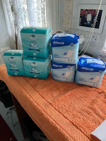 Photo of free Dry Pads (Redhill Surrey) #1