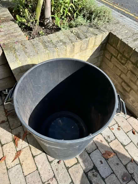 Photo of free Black bin with lid (Highbury Barn N5) #2