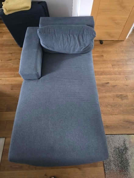 Photo of free Small Blue Chaise (Twickenham) #2