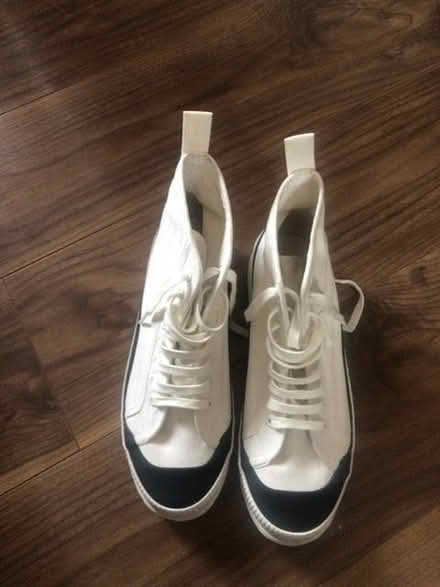 Photo of free Chunky sole high top trainers /Size 6.5 (Cavendish DE23) #1