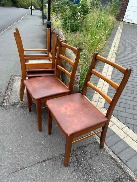 Photo of free 4 sturdy chairs (Wincobank, S5) #1