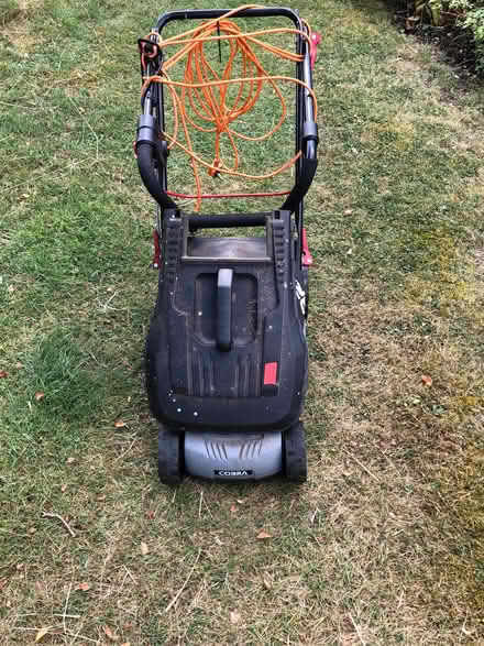 Photo of free Electric lawnmower - damaged cable (King's Hedges Ward CB4) #1