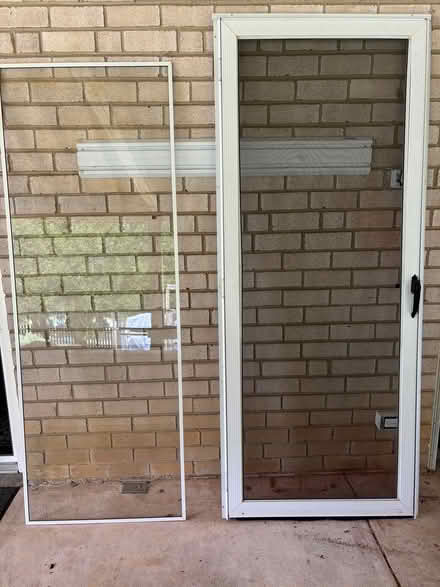 Photo of free Screen door with glass insert (Huntingdon Valley/Abington) #1