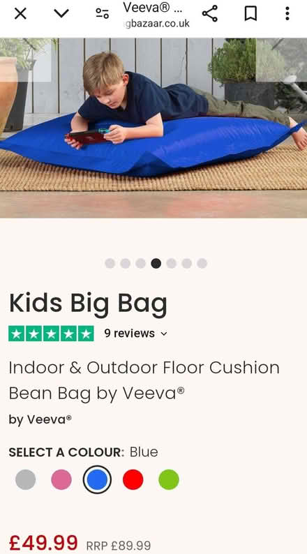 Photo of free Bean bag.. all good, may need top up of poly balls. (Troy Town ME1) #4