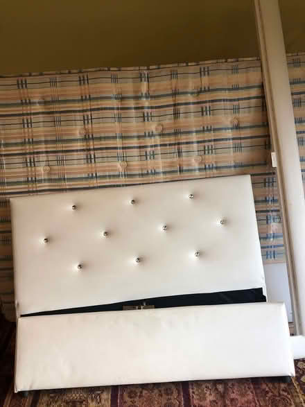 Photo of free Small double bed - white (Sevenoaks) #2