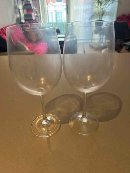 Photo of free 2 large wine glasses (Shepherd’s bush) #1