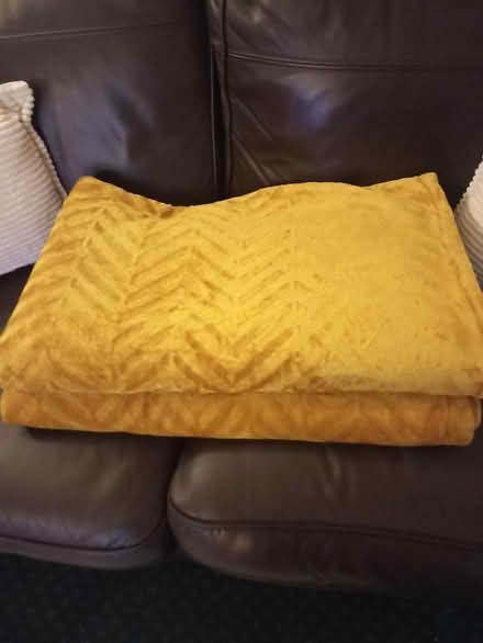 Photo of free Two sofa throws (Burnage (M19).) #1