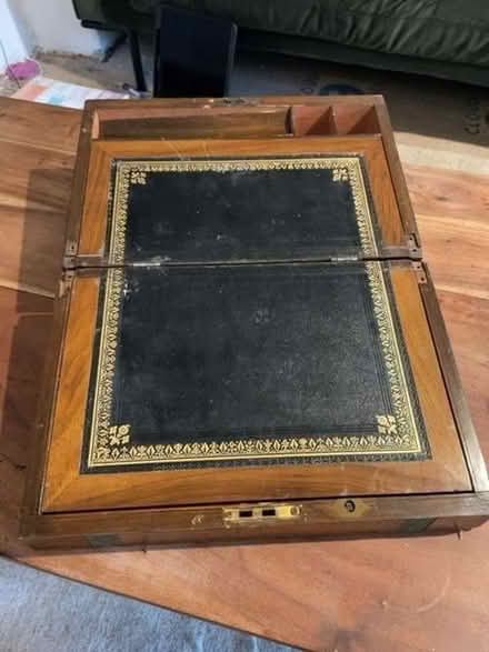 Photo of free Old wooden writing box for renovation (Maulds Meaburn CA10) #4