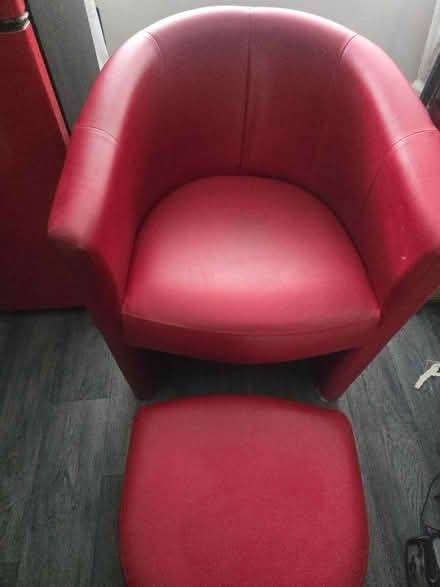 Photo of free Red bucket chair (Wincobank S9) #2