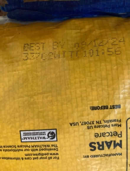 Photo of free Two unopened bags of dog food (Pembroke Pines) #2