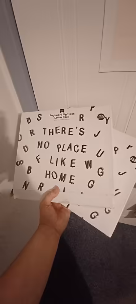Photo of free Pegboard letters (Leicester, LE3) #1