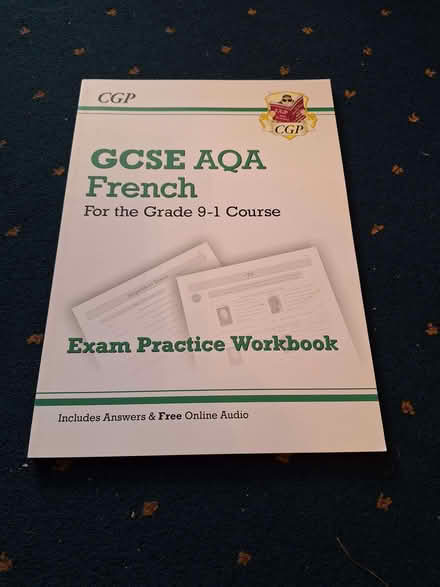 Photo of free AQA GCSE French Practice Workbook (Pickering YO18) #1