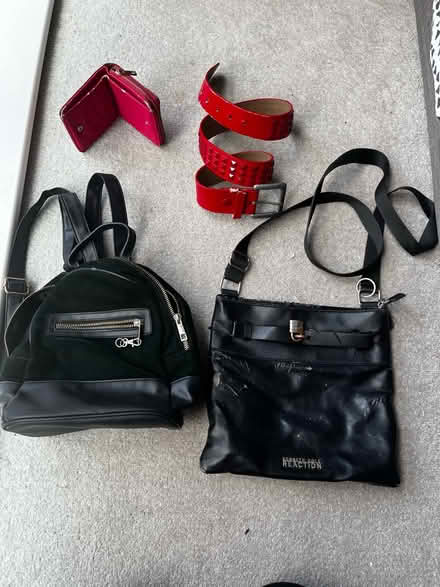 Photo of free FOR REPAIR - handbags, belt, wallet (HA8 / Edgware) #1
