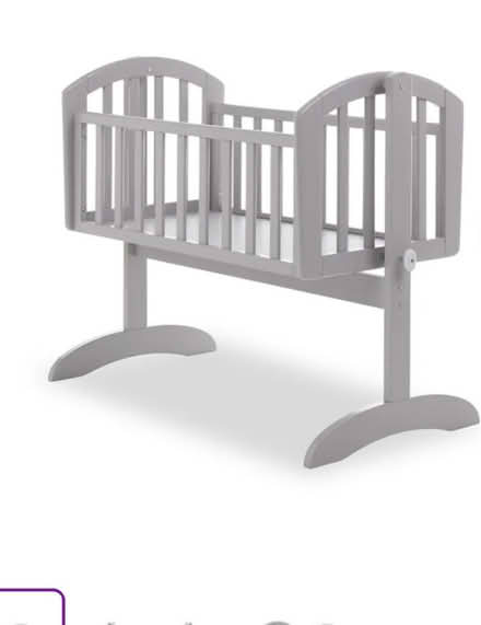 Photo of free Swinging/Rocking Crib With Mattress (Treeton S60) #2