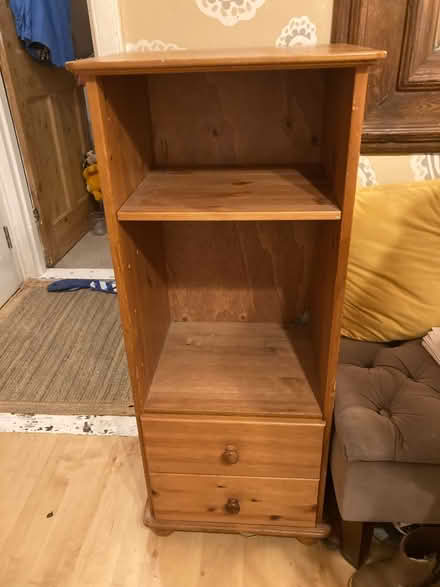 Photo of free Wood storage unit with drawers (Wooburn Green, HP10) #1