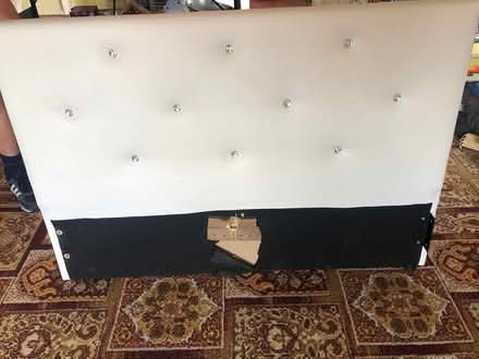Photo of free Small double bed - white (Sevenoaks) #1
