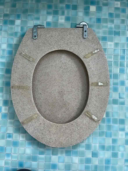 Photo of free Stone effect toilet seat (East Barnet, EN4) #3