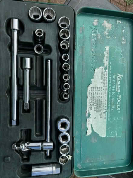 Photo of free Kamasa socket set (NN14 3) #1