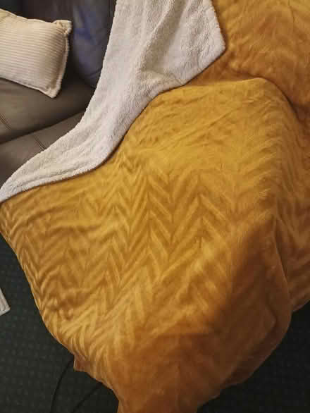 Photo of free Two sofa throws (Burnage (M19).) #2