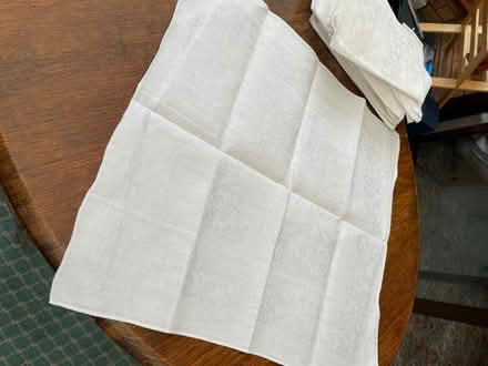 Photo of free Starched linen napkins/serviettes (Sale M33) #1