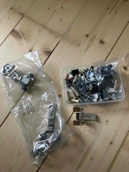 Photo of free Various screws, dowels, hinges etc (Leith EH6) #1