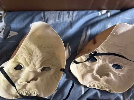 Photo of free 2 matching Halloween masks (Thurton) #2