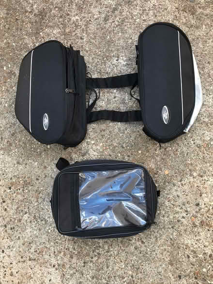 Photo of free Motorbike tank bag and panniers (Colchester CO28TQ) #1