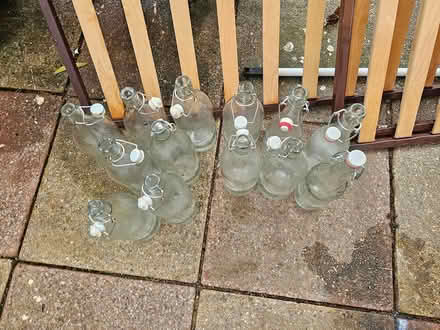 Photo of free glass bottles with stoppers (Gosport PO12) #2