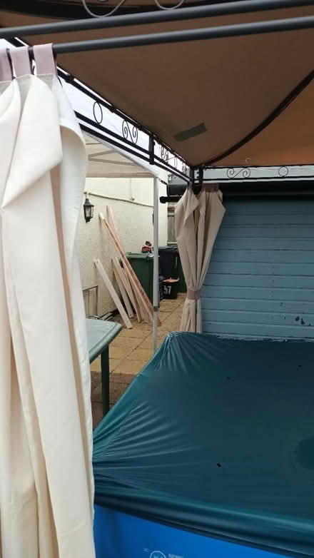 Photo of free Garden gazebo with torn roof (ME15 Westmorland Road) #3